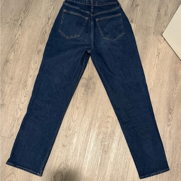 NWOT Abercrombie & Fitch Curve Love High Rise Vintage Straight Jean - Picture 8 of 8